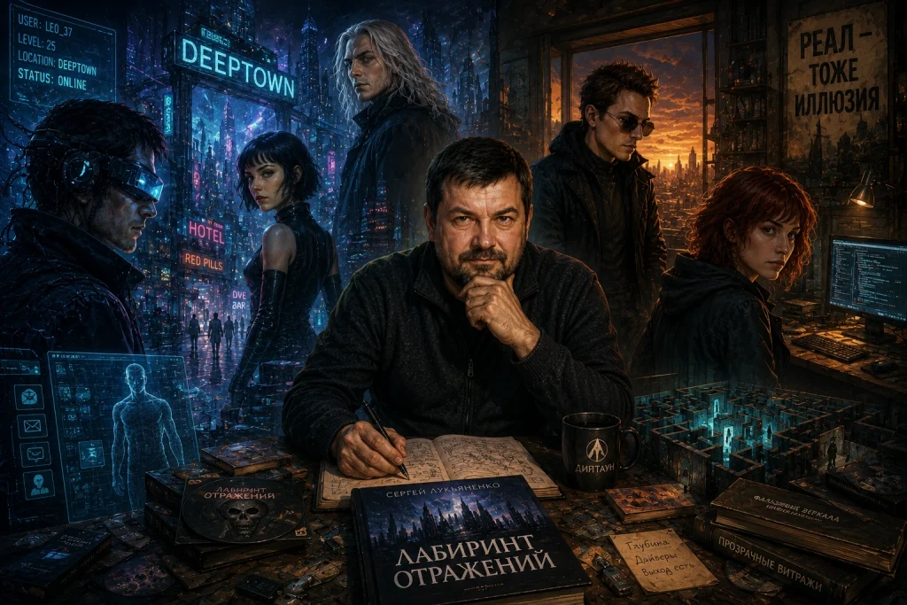 История создания романа «Лабиринт отражений»